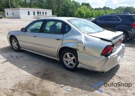 2005 Chevrolet Impala Ls из США, поврежденный, VIN 2G1WH52K359322443